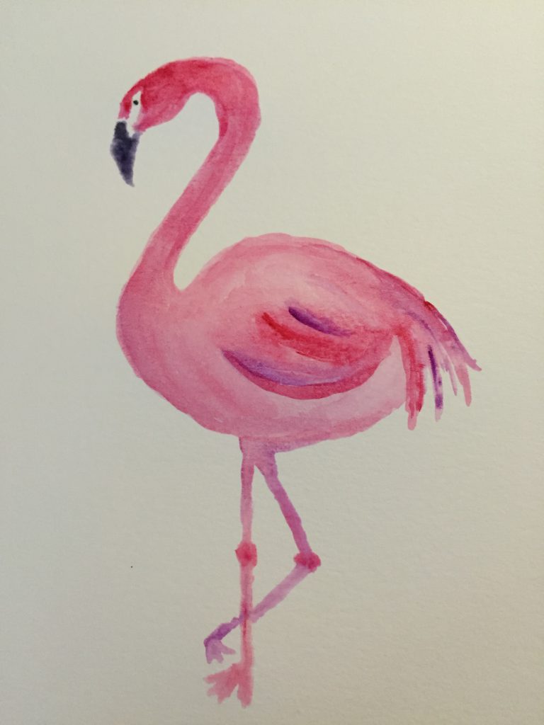 Фламинго легко. Фламинго акварельными карандашами. Фламинго рисунок акварелью. Фламинго карандашом. Фламинго акварелью для начинающих.